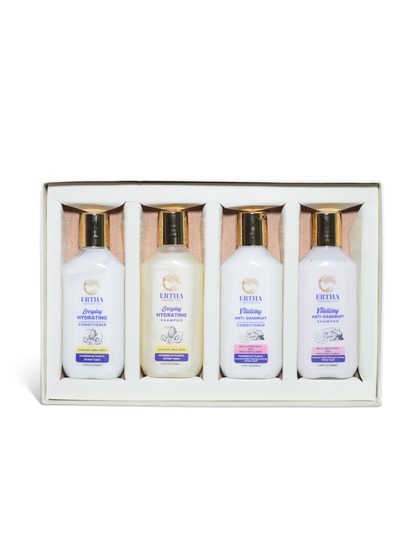 Everyday Hydrating Shampoo & Conditioner + Vitalizing Anti-Dandruff Shampoo & Conditioner Gift Box