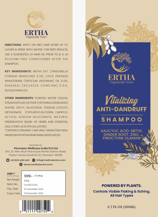 Vitalising Anti Dandruff Shampoo